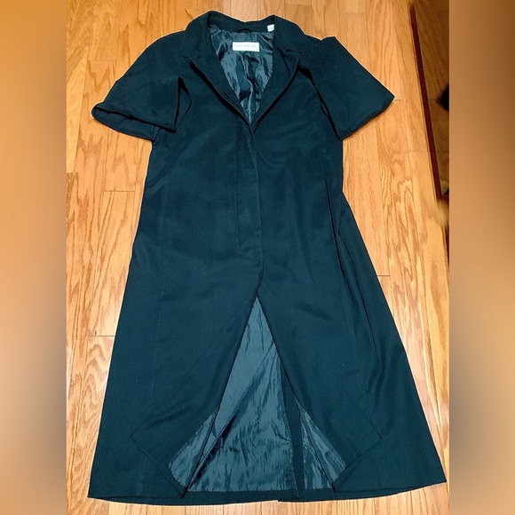 Women’s 8 Petite JONES NEW YORK Full Length Rain Trench Overcoat - Picture 8 of 16